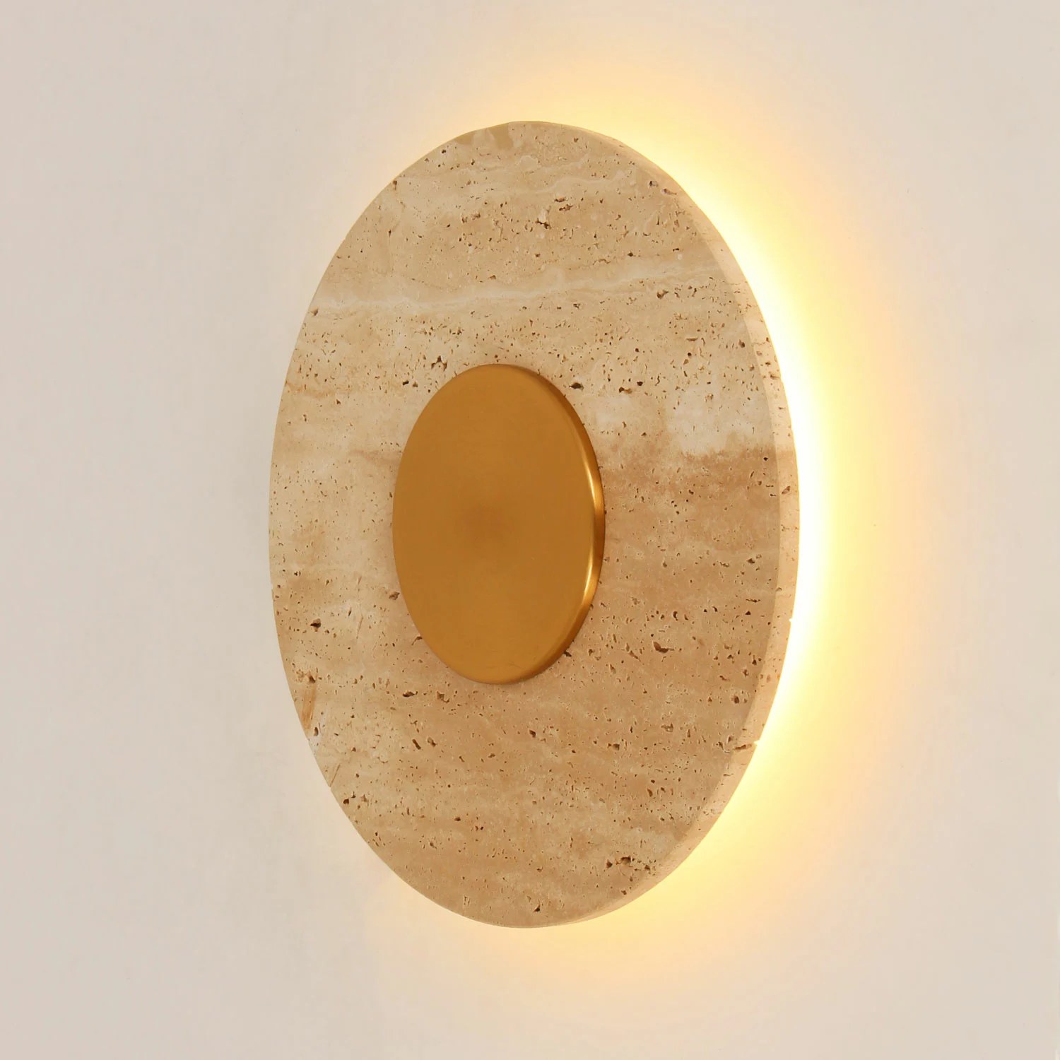 Aplică LED Sun 14W 1151lm 3000K Ø30cm auriu Maxlight W0417