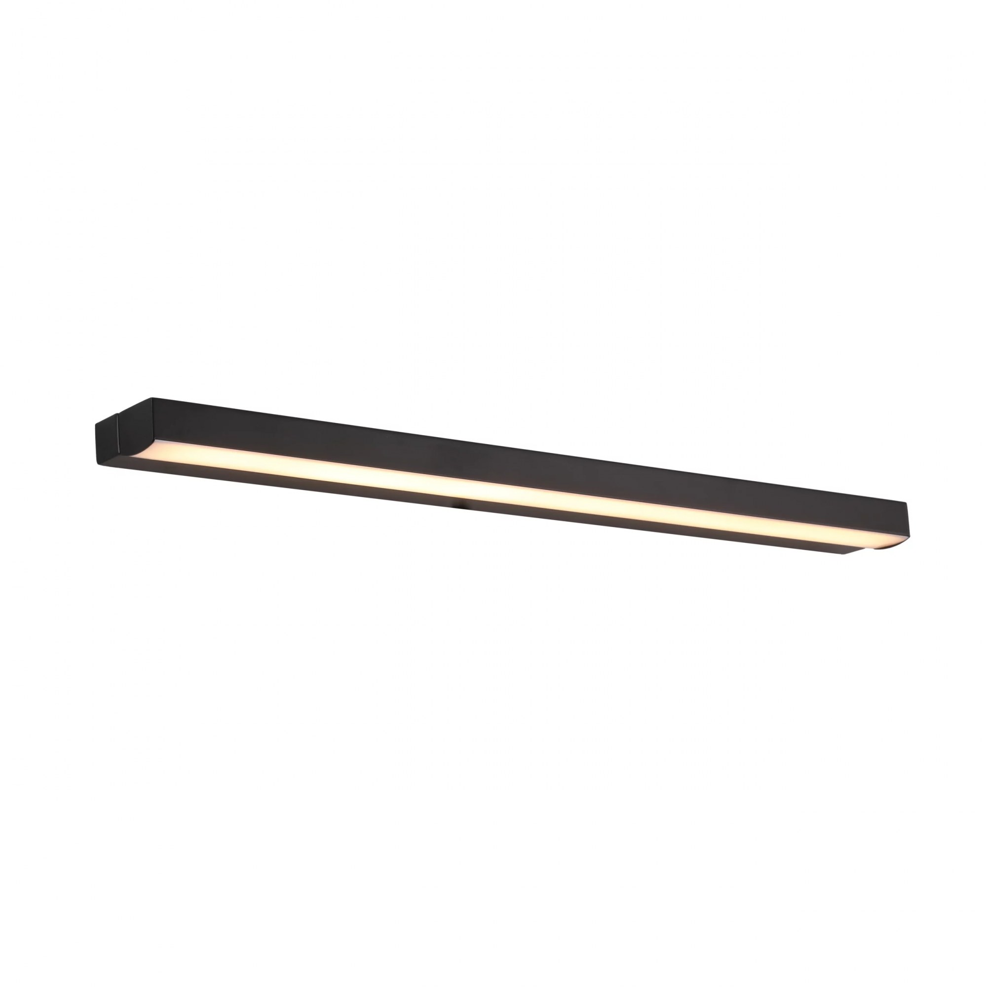 Aplică LED Trio 7W 3000K IP44 dimabil L58,5cm negru Maxlight W0402D