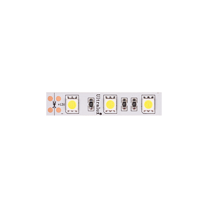 BANDA LED 14.4W/M 6400K, 12V DC, SMD5050, 60 LEDS/M, IP20