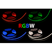 Banda LED profesionala 15.8W/M, RGB+4000K, 24V DC, 560 LED/M, COB, IP20