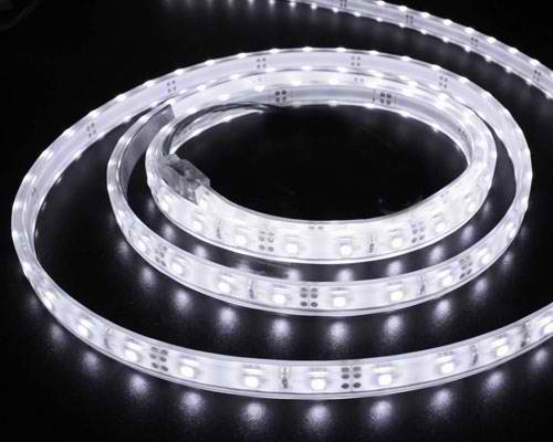 Banda LED flexibila, SMD5050, 14,4W/M, 60 led-uri/m, alb cald