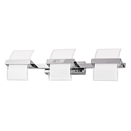 Corp de iluminat LED cu sticla, 15W, lumina neutra, corp cromat