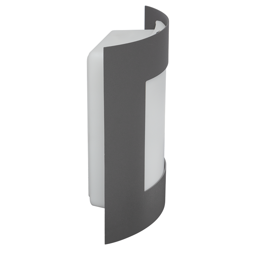 Corp de iluminat pentru exterior de perete, E27, IP44, grafit