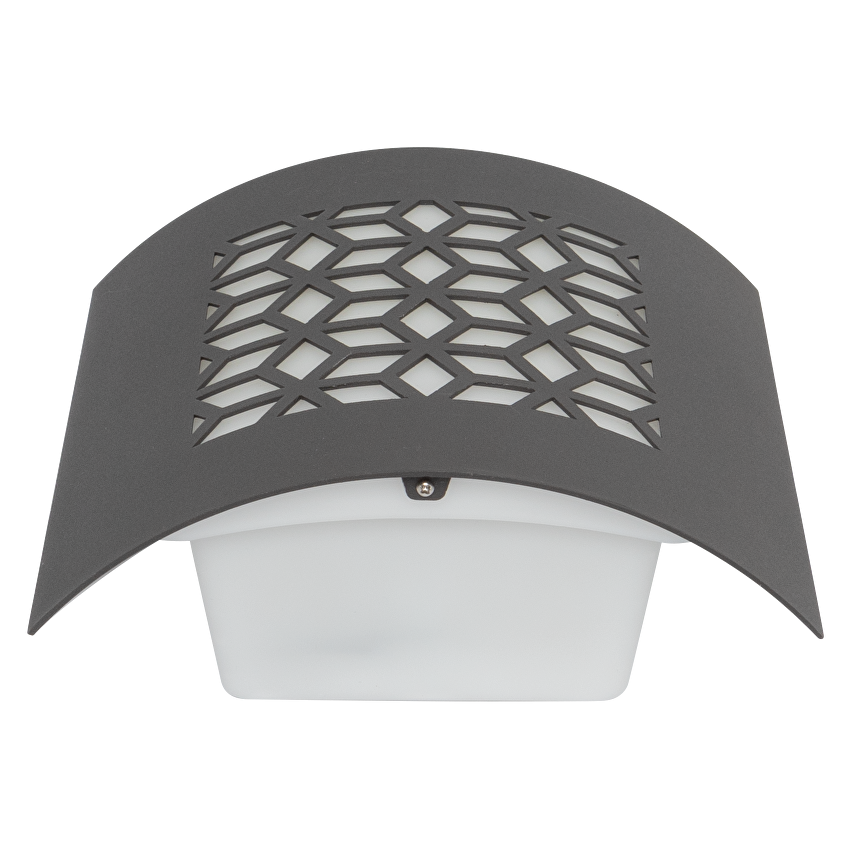 Corp de iluminat pentru exterior de perete, decorativ, E27, IP44, grafit