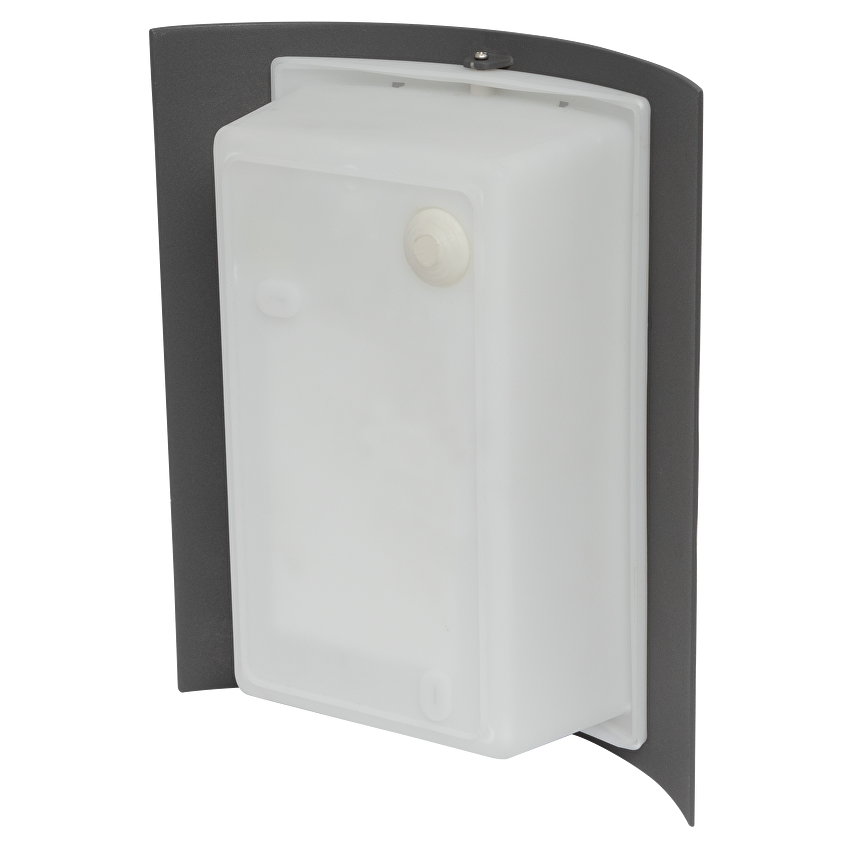 Corp de iluminat pentru exterior de perete, decorativ, E27, IP44, grafit