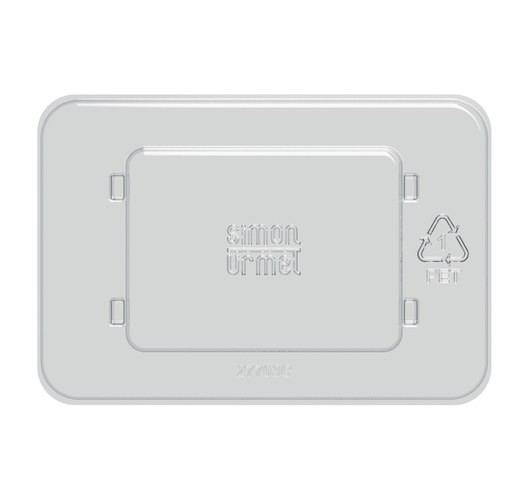 Capac de protecție transparent pentru suportul 27703 Urmet 27703C
