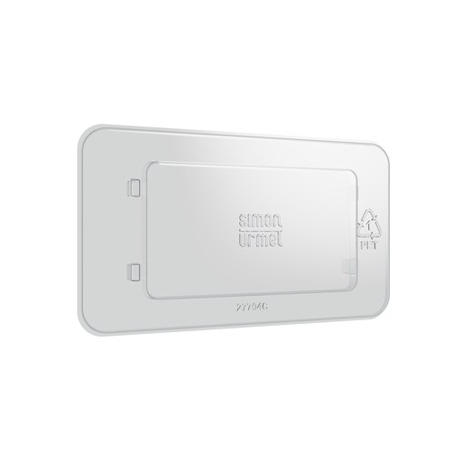 Capac de protecție transparent pentru suportul 27704 Urmet 27704C Modular, Seria LYBRA, Suporti