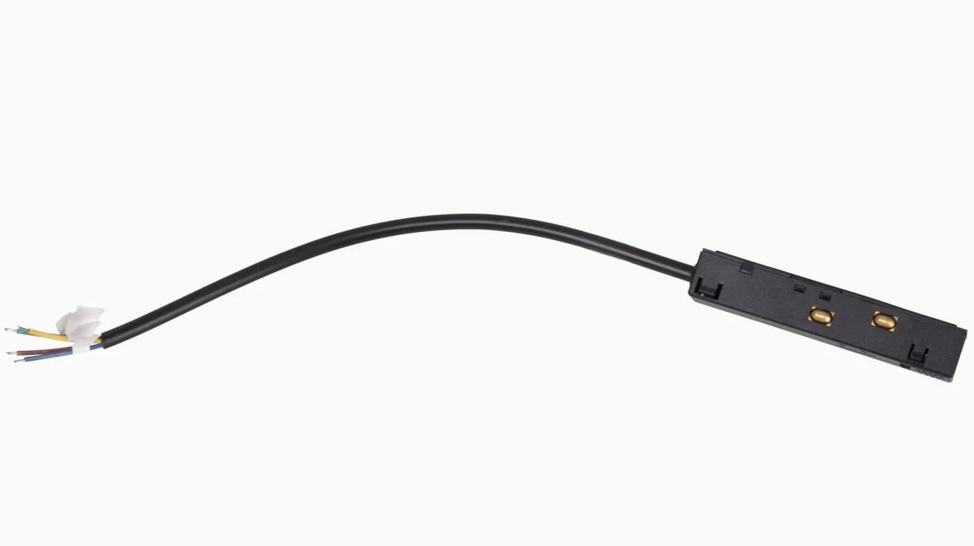 Capăt de alimentare magnetic pentru driver extern negru Maxlight MA0001