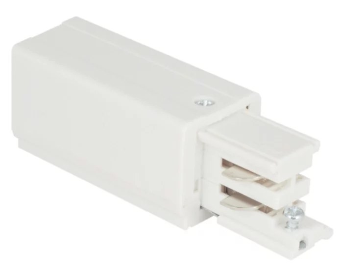 Capăt de alimentare pentru șină trifazată, dreapta alb Maxlight MHT1-C/R-WH