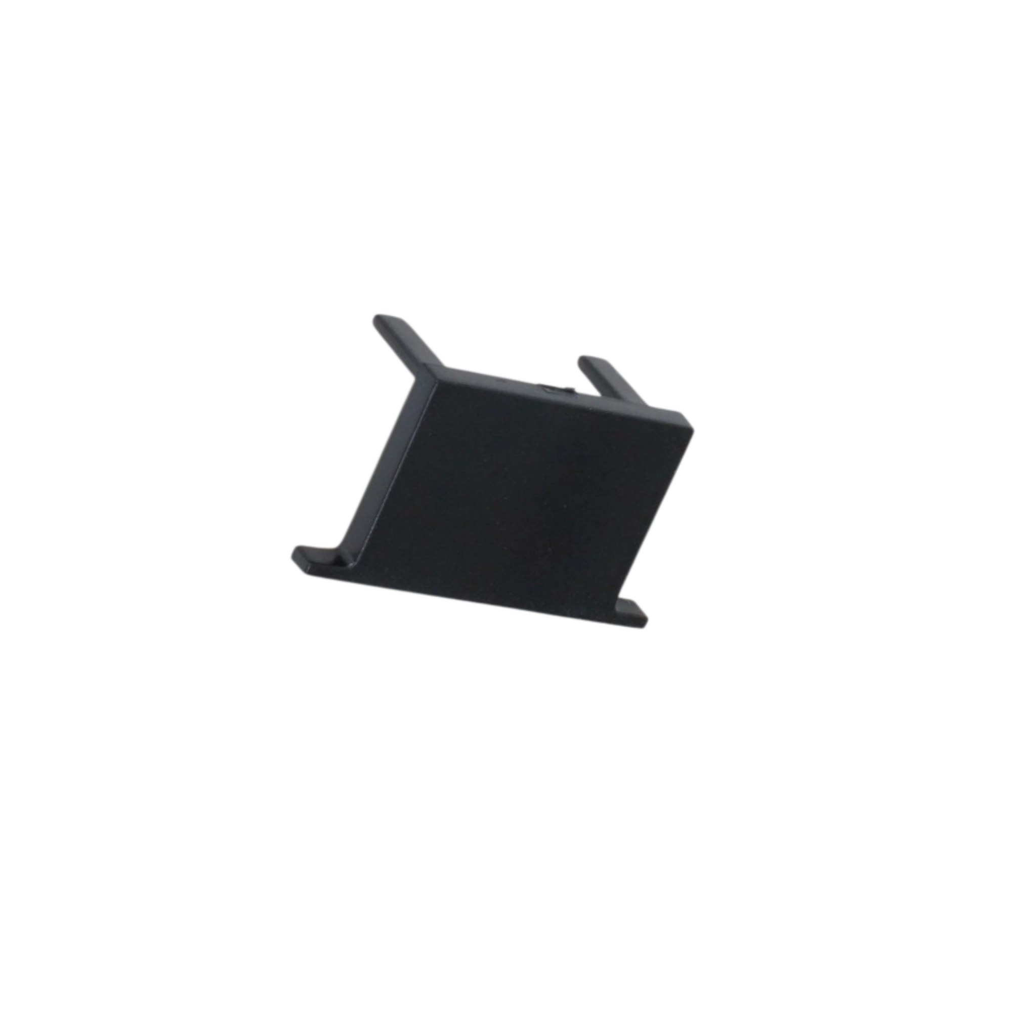 Capăt de șină Micro11 încastrată cu arcuri negru Maxlight NA0014
