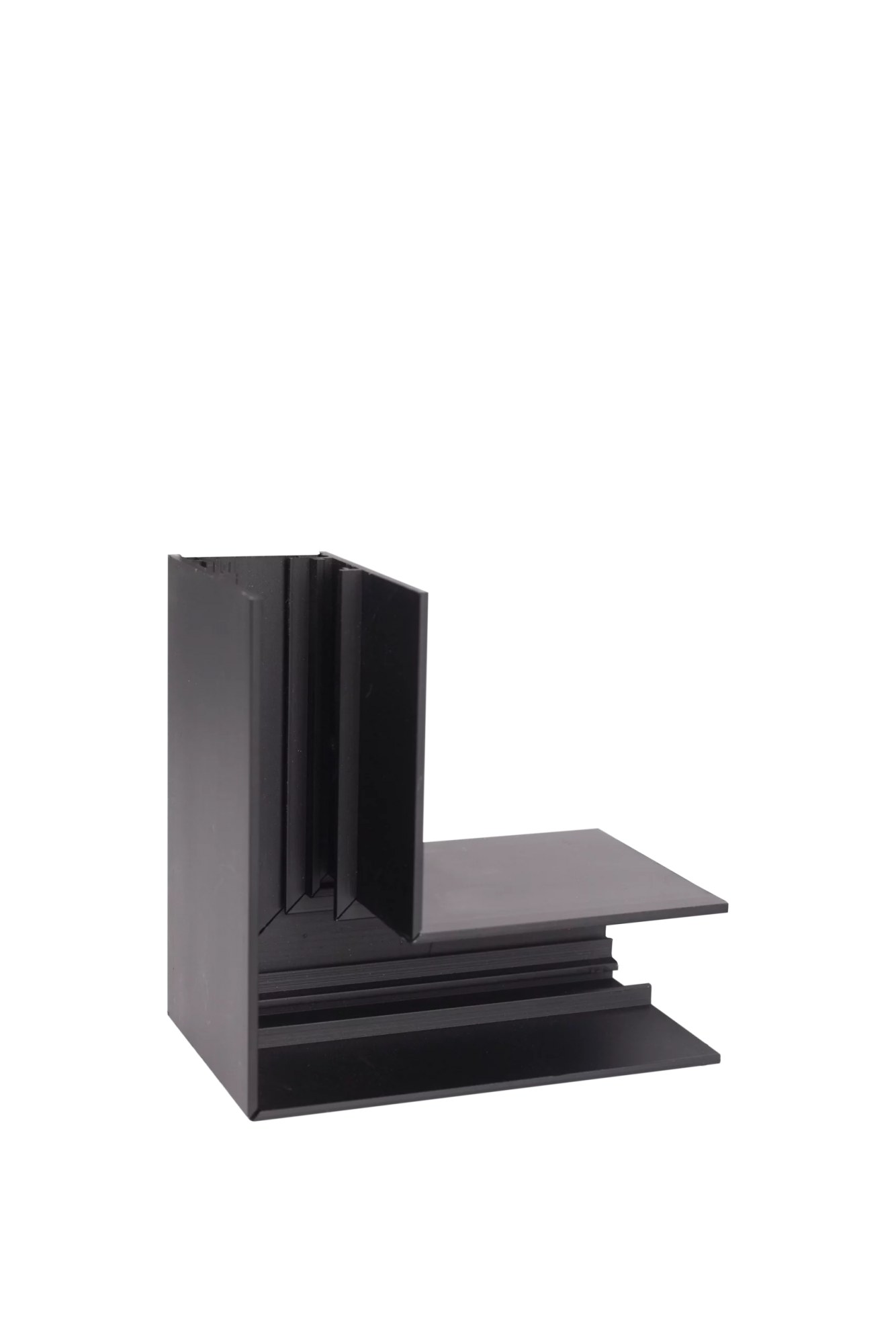 Colț 90° magnetic pentru șină aplicată cu profil înalt MT0001/MT0002 negru Maxlight MT0003