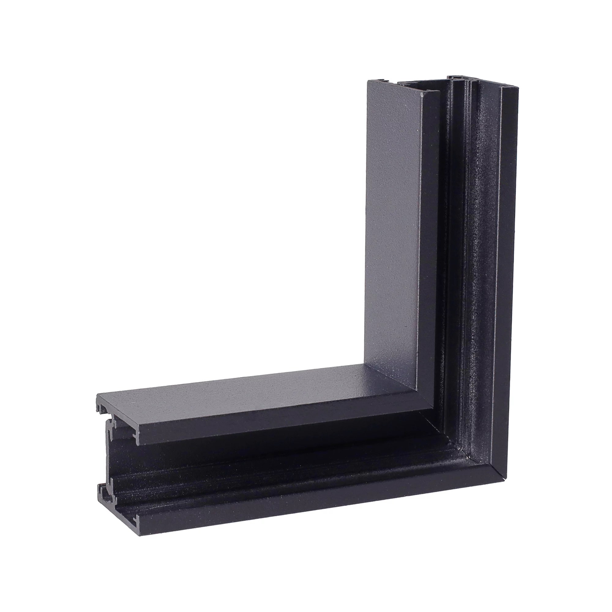 Colț 90° magnetic pentru șină aplicată cu profil jos MT0011/MT0012 negru Maxlight MT0014
