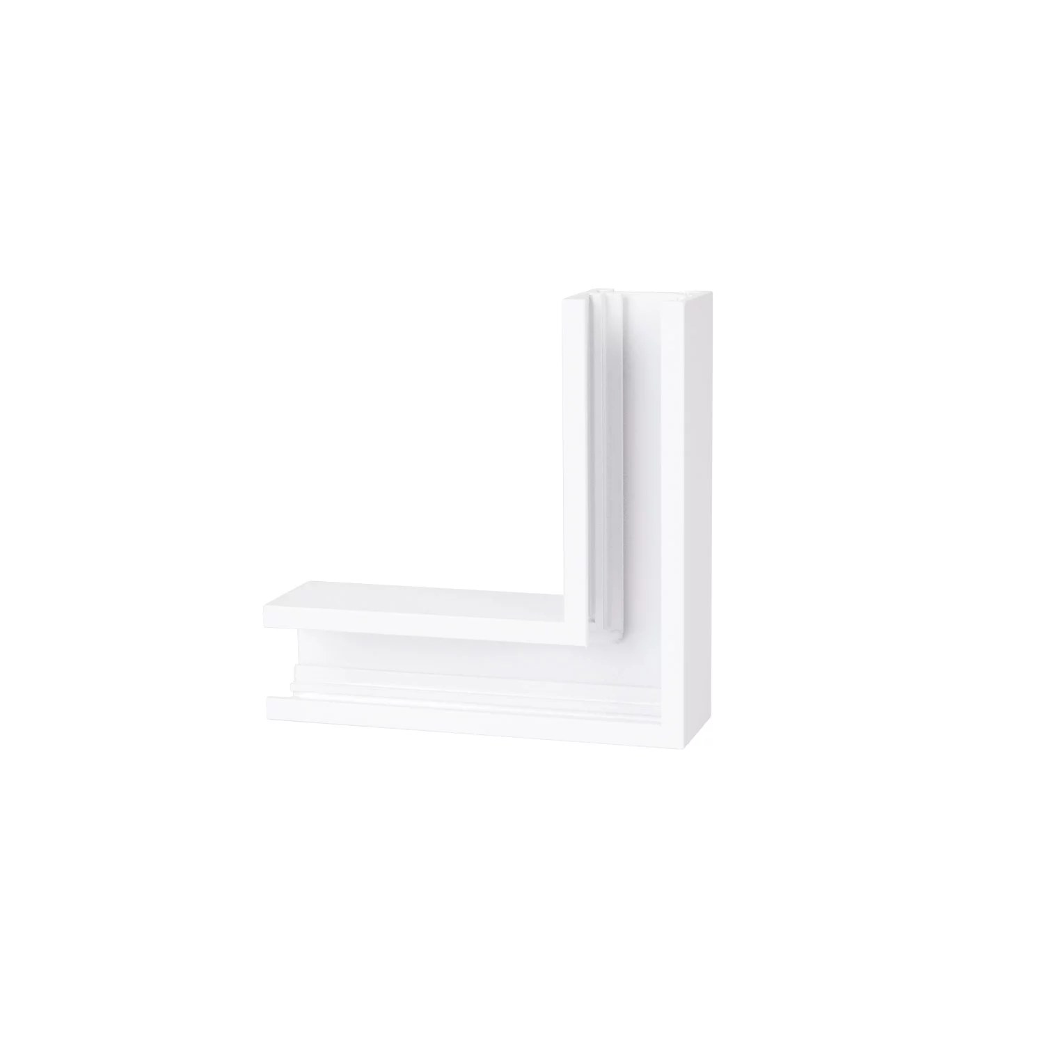 Colț 90° magnetic pentru șină aplicată cu profil jos MT0028/MT0029 alb Maxlight MT0031