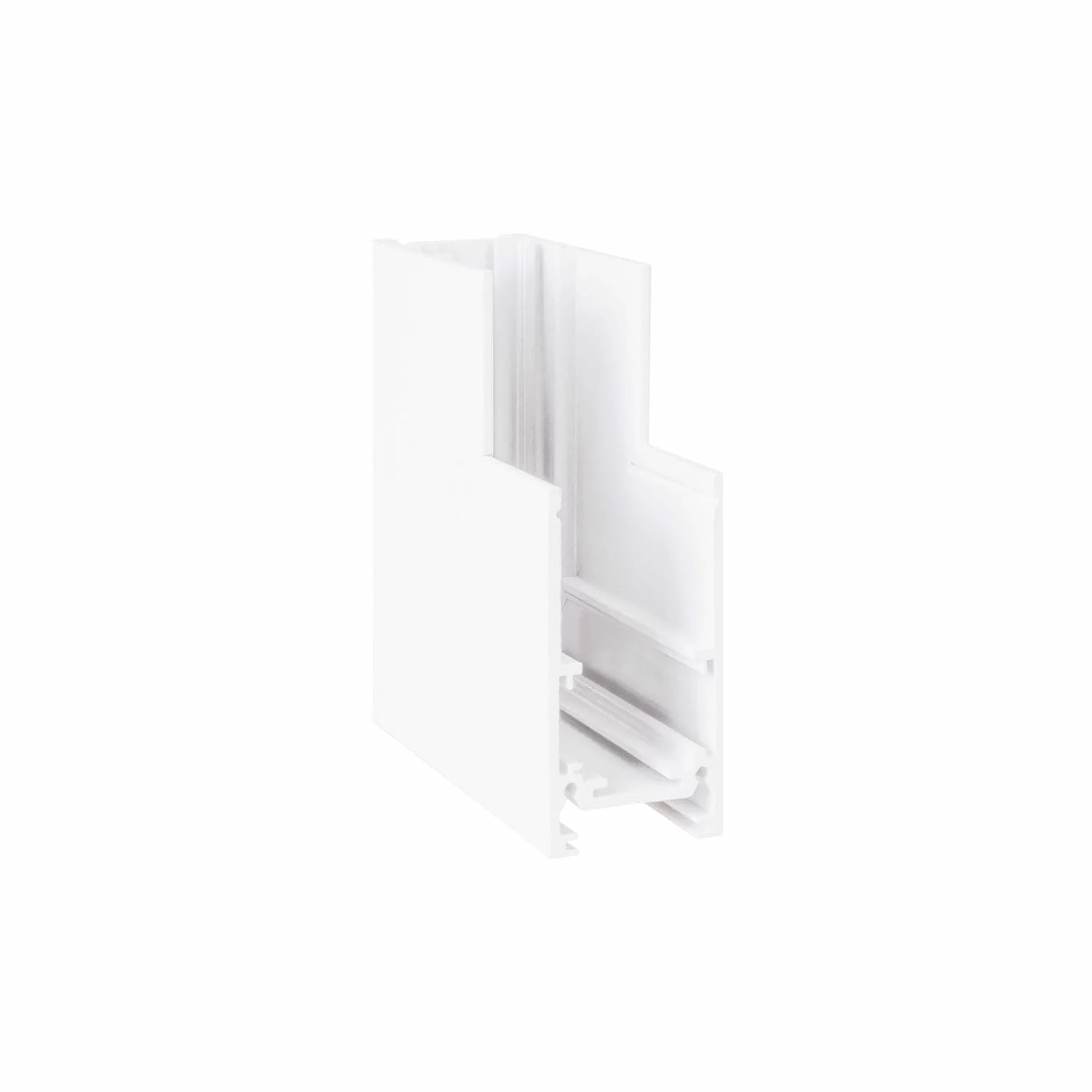 Colț perete-tavan magnetic pentru șină aplicată cu profil înalt MT0018/MT0019 alb Maxlight MT0022