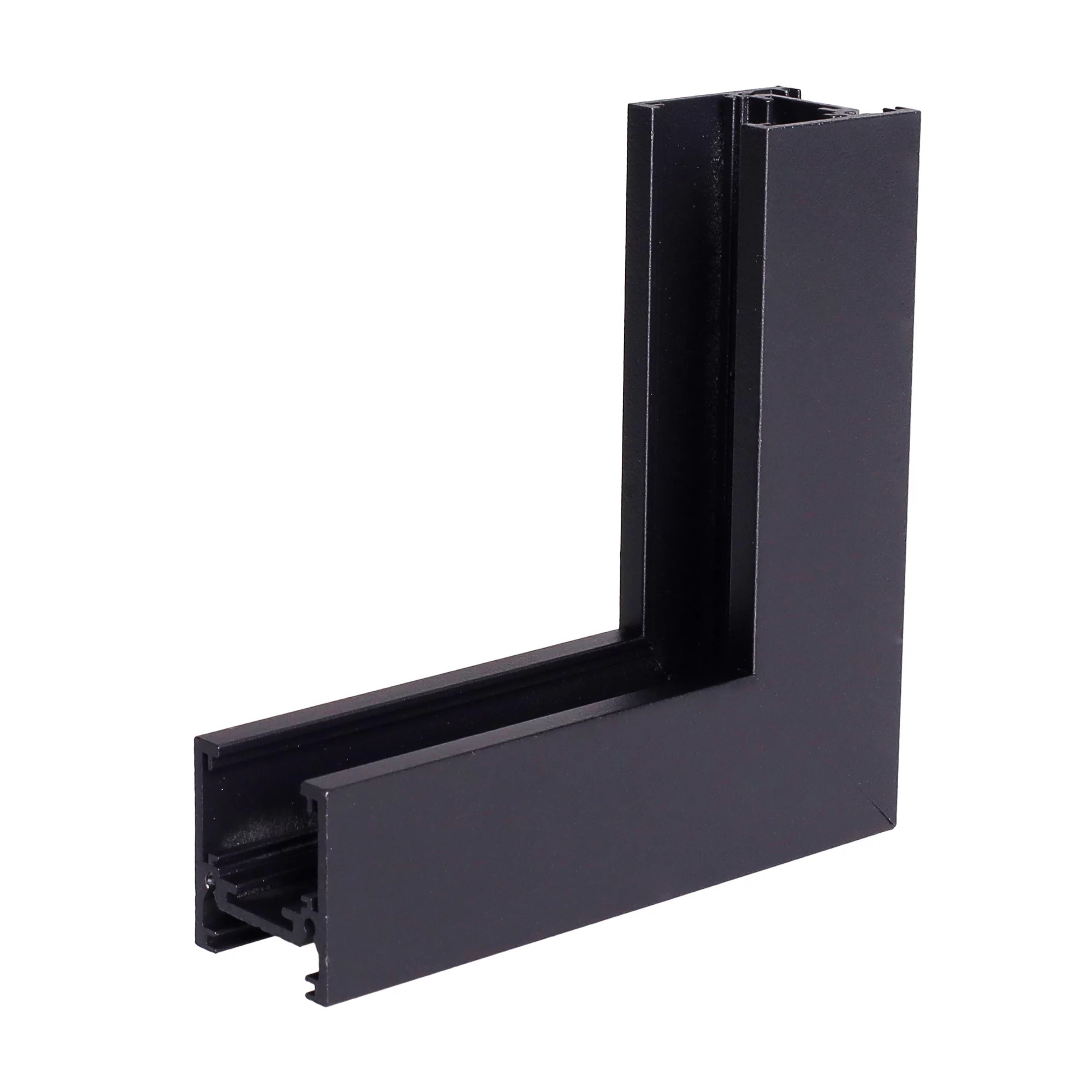 Colț perete-tavan magnetic pentru șină aplicată cu profil jos MT0011/MT0012 negru Maxlight MT0013