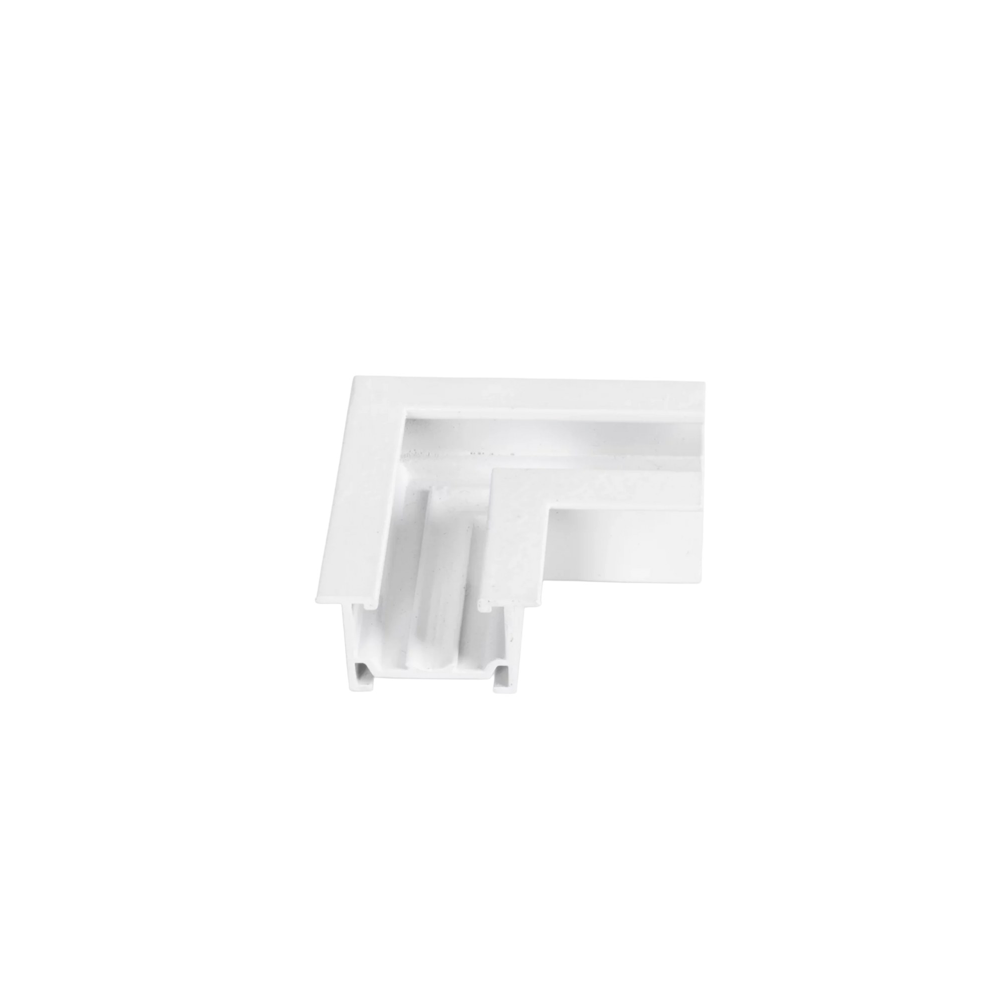 Colțar Micro11 încastrat cu arcuri, unghi 90° negru Maxlight NT9013