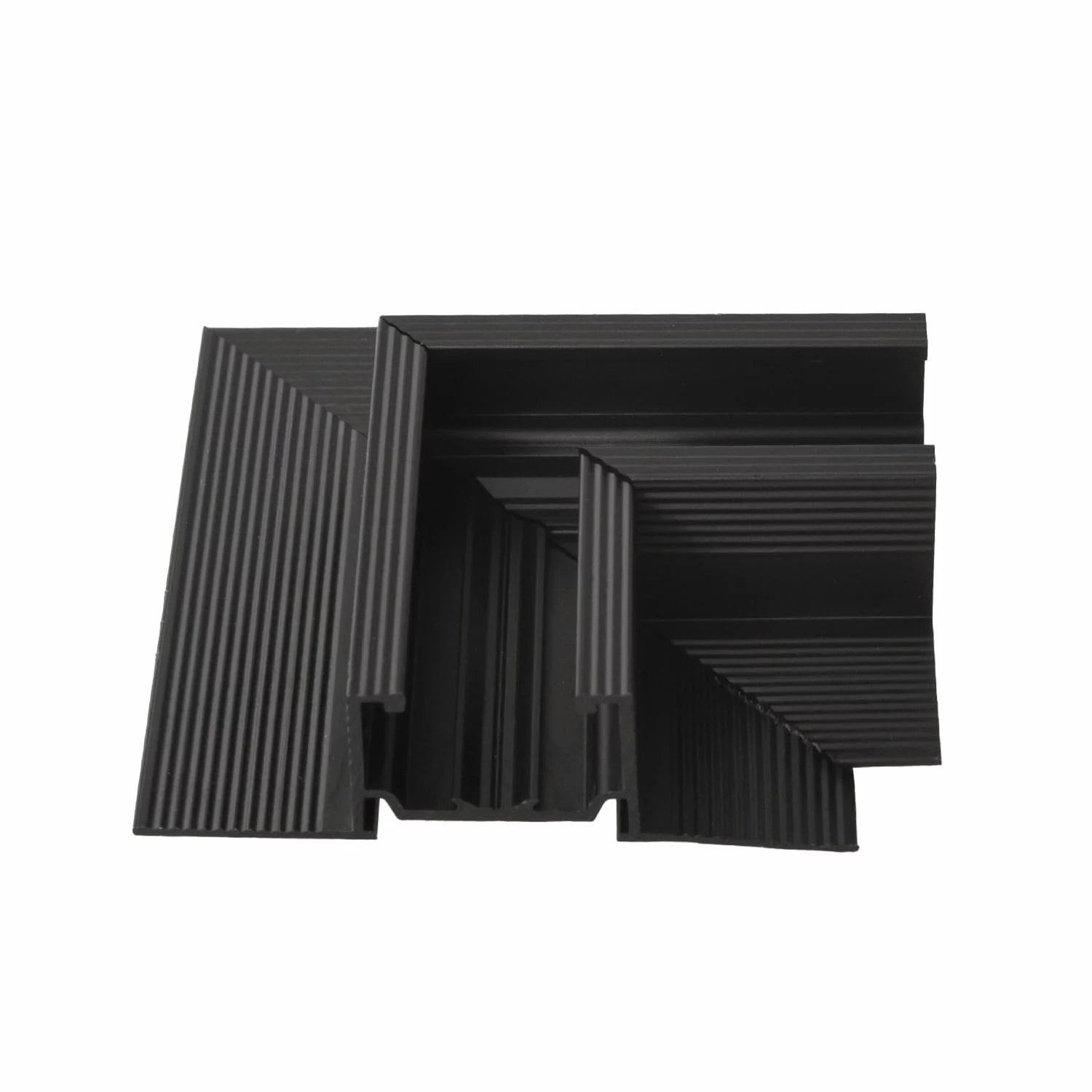 Colțar Micro11 încastrat, unghi 90° negru Maxlight NT0003