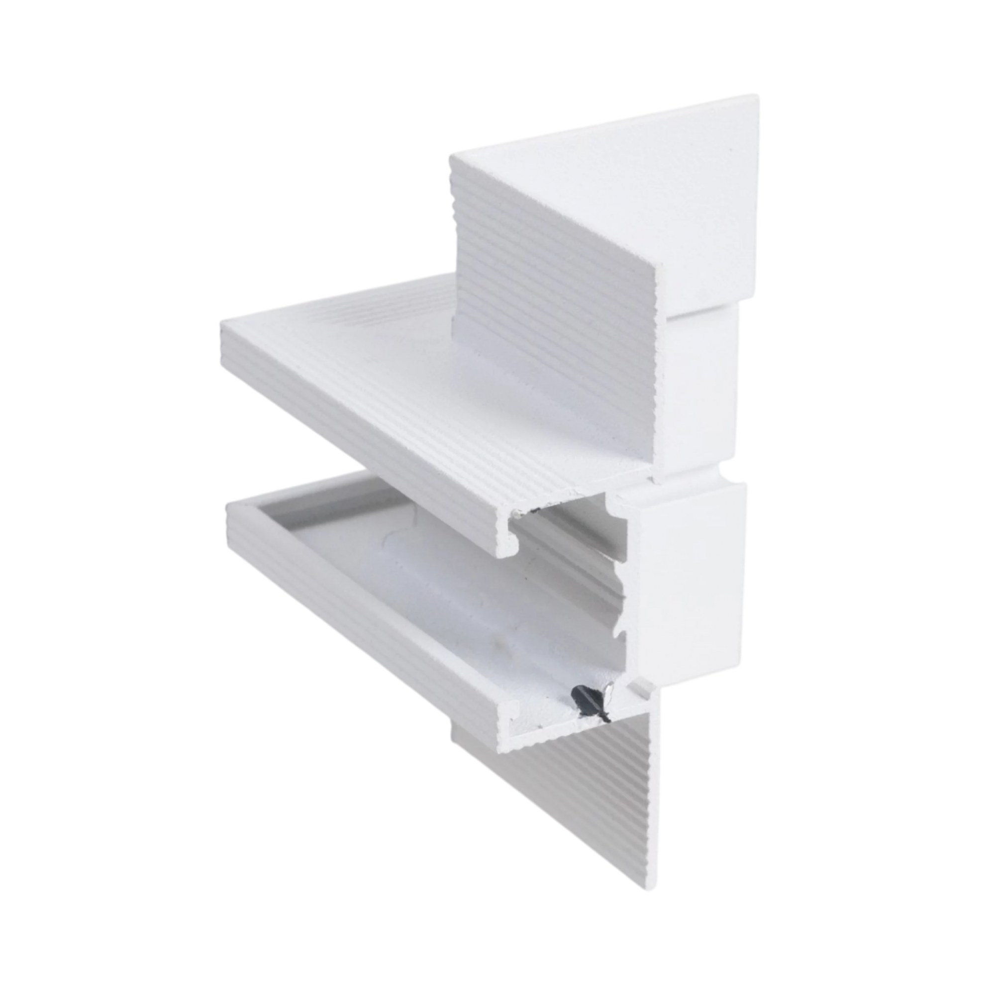 Colțar Micro11 încastrat, unghi lateral exterior negru Maxlight NT9005