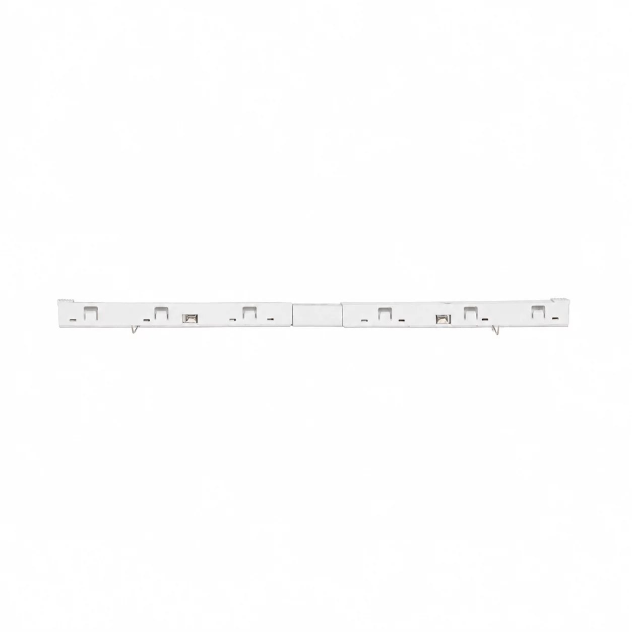Conector electric drept Micro11 alb Maxlight NA9002