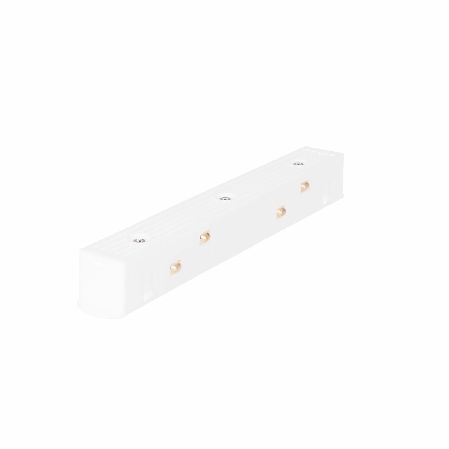 Conector electric drept pentru șină magnetică alb Maxlight MA0019