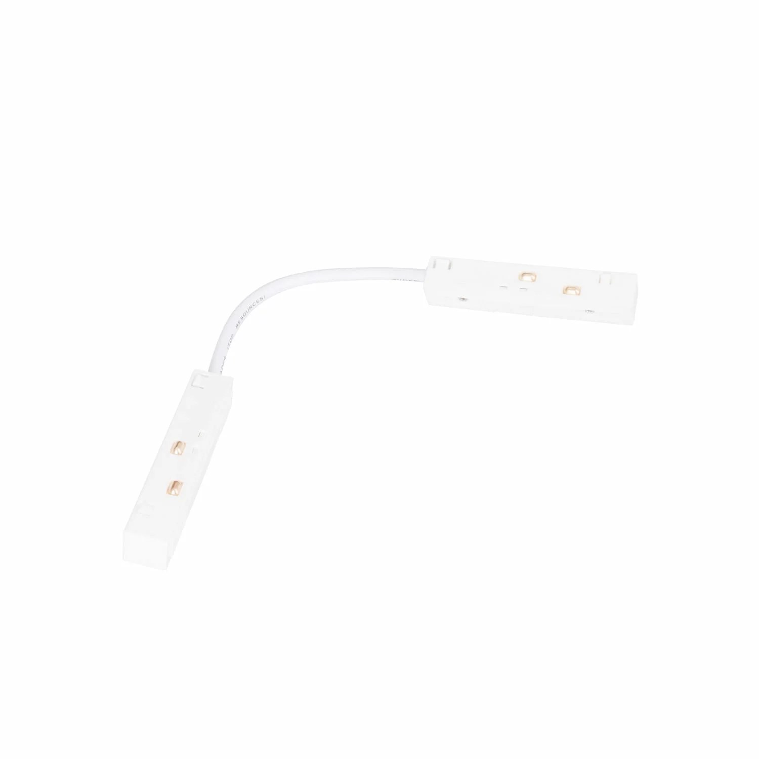 Conector electric flexibil pentru șină magnetică alb Maxlight MA0020