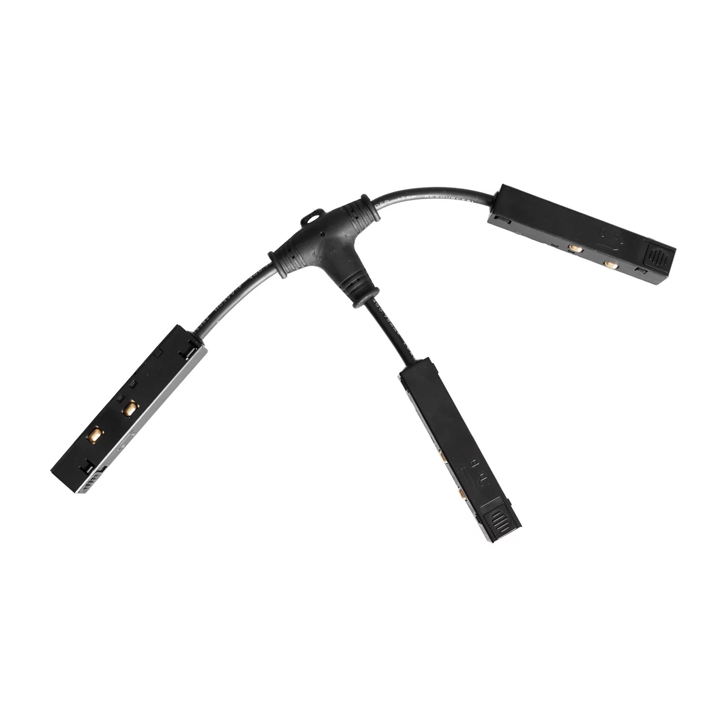 Conector electric în T pentru șină magnetică negru Maxlight MA0016