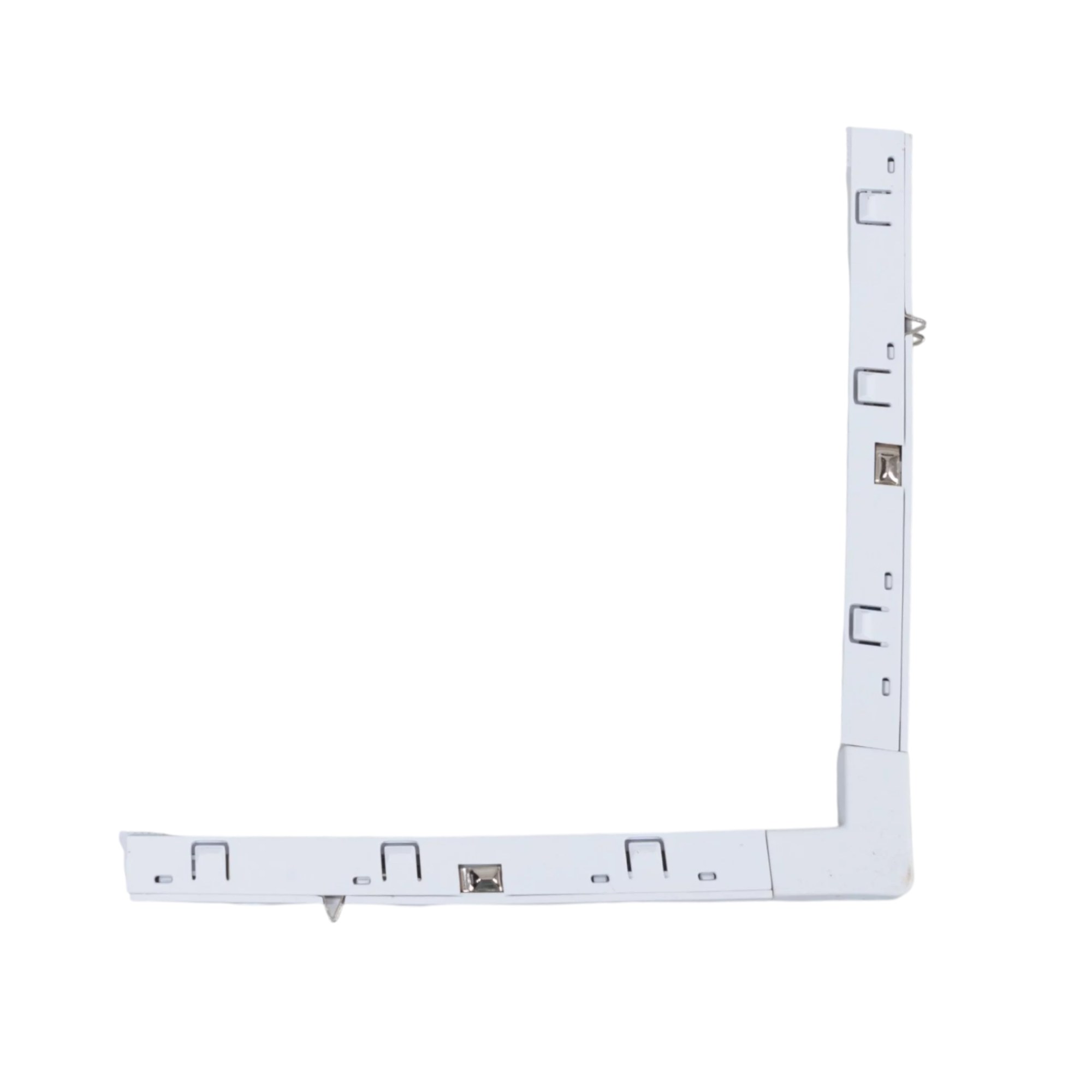 Conector electric Micro11, unghi lateral interior alb Maxlight NA9004