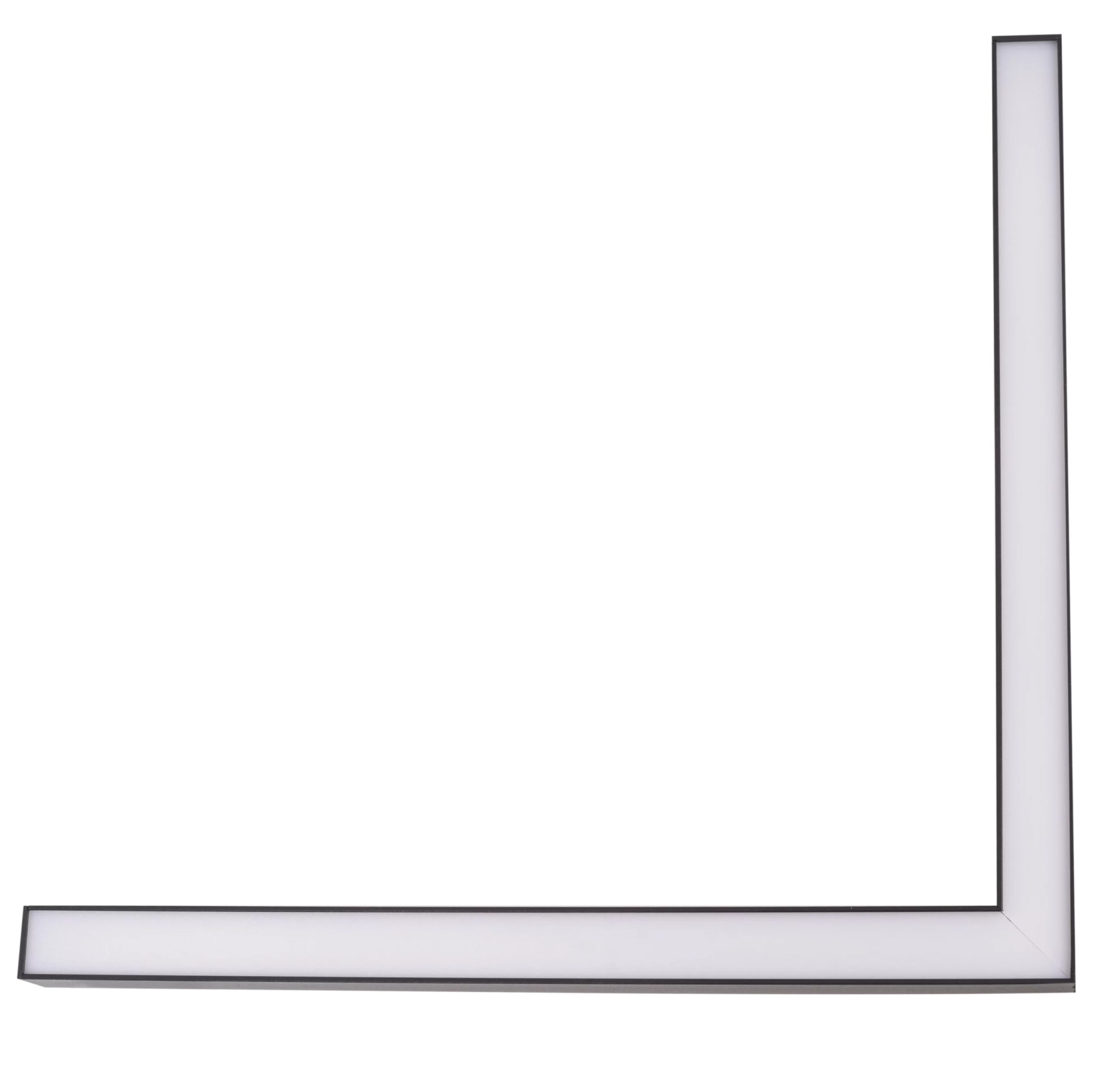 Corp magnetic de colț 30×30 cm On/Off 17W 666lm 3000K 114° negru Maxlight M0006N