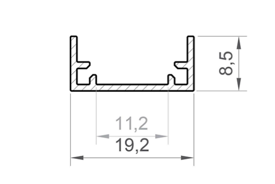 Profil LED P11–1