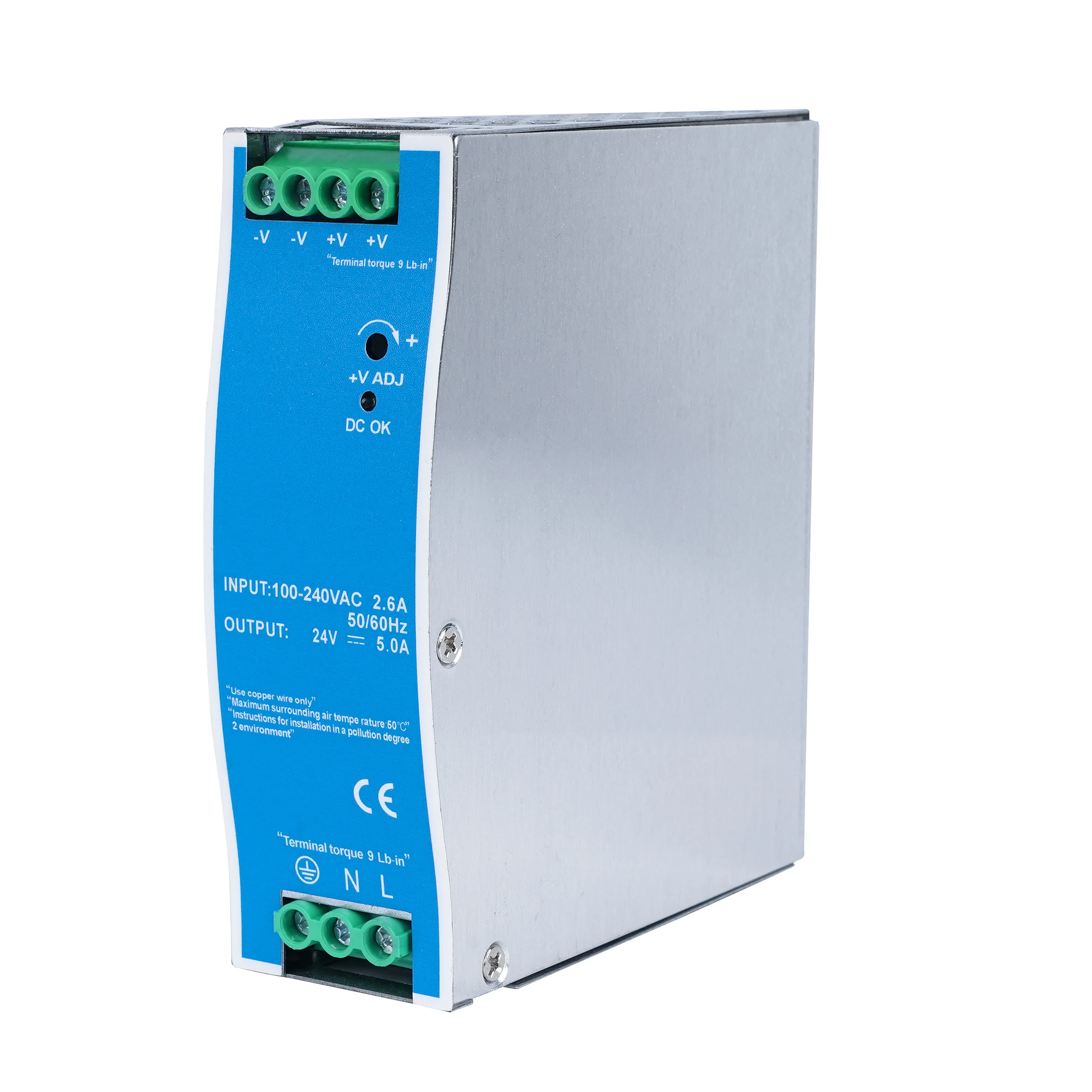 Sursă Alimentare pe Șină DIN 120W 24V 5A Optonica AC120-A6