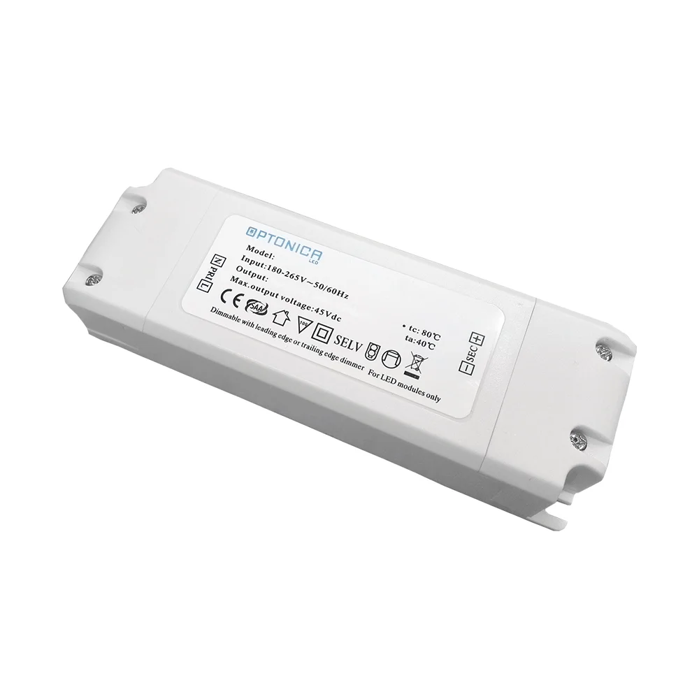 Driver Dimabil pentru Panou LED 600mA 30-42V Optonica AC1-A7