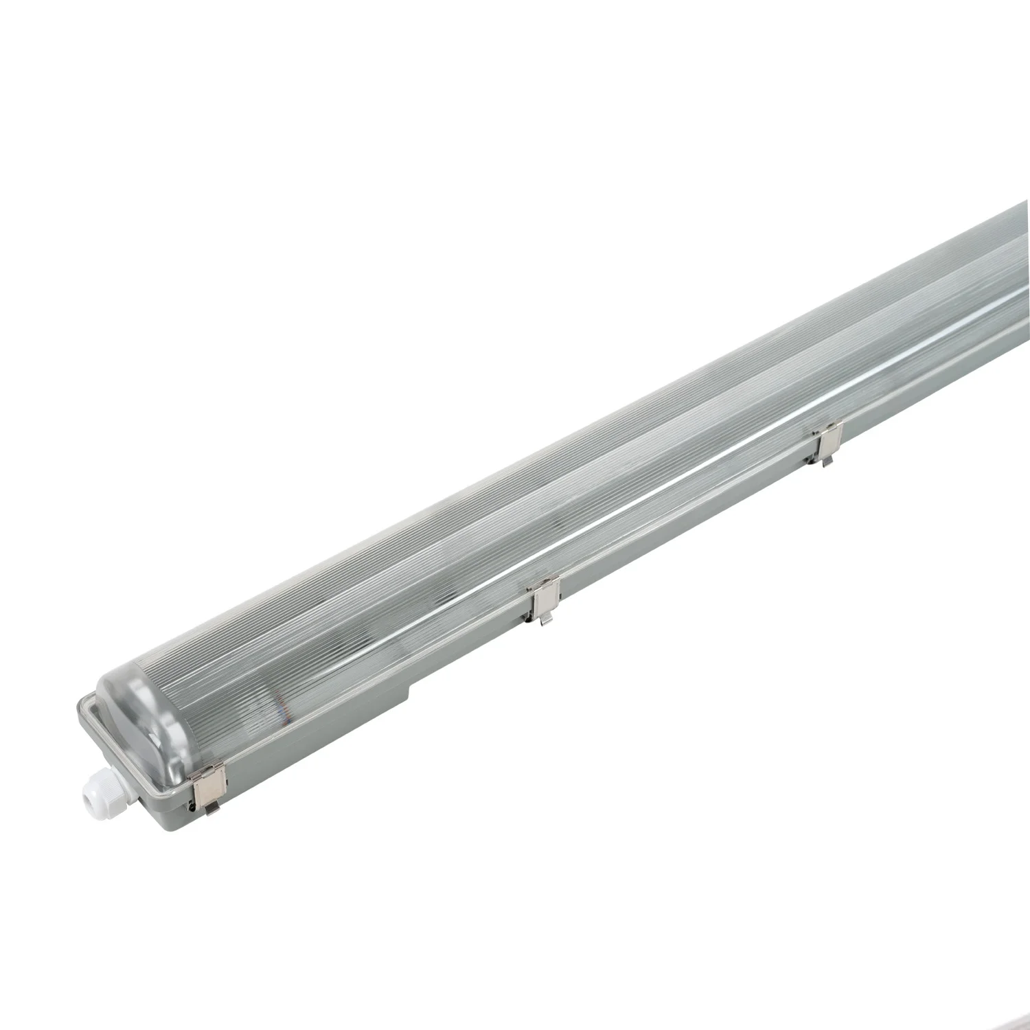 Carcasă Dubla pentru Tuburi LED T8 2x120cm IP65 Aluminiu Optonica