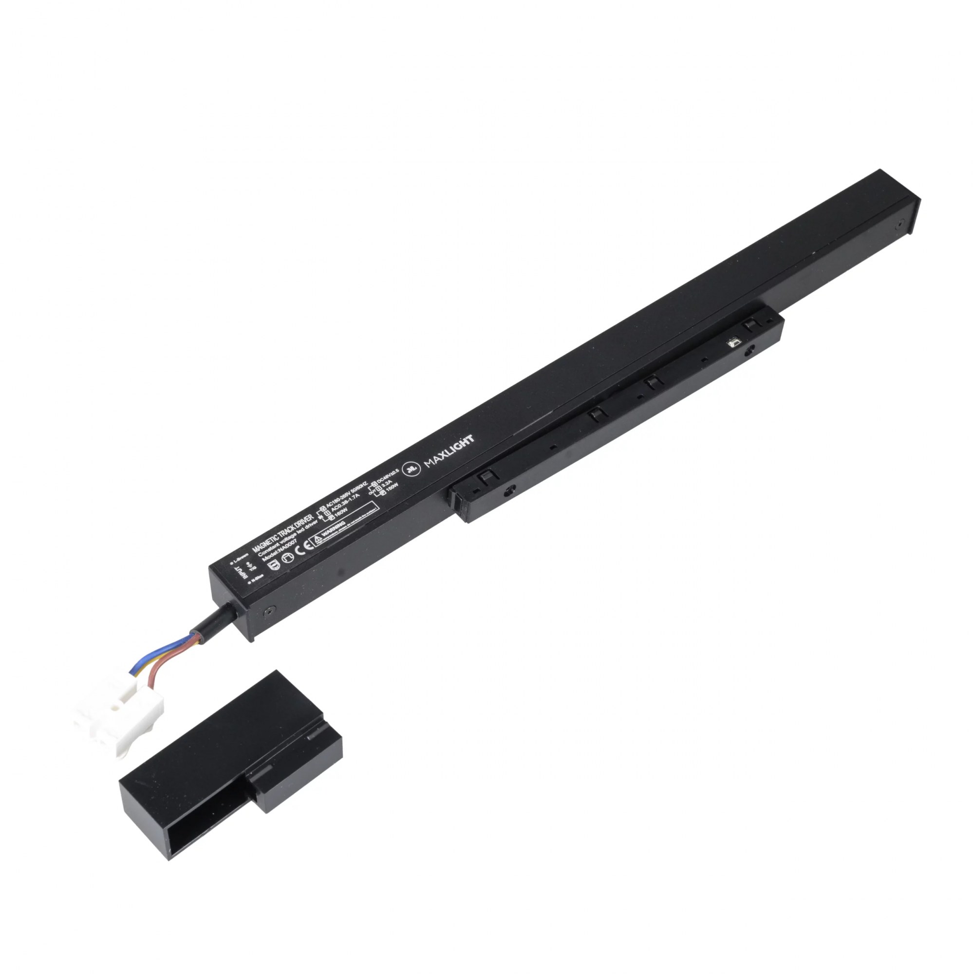 Driver Micro11 montat în șină 150W negru Maxlight NA0007