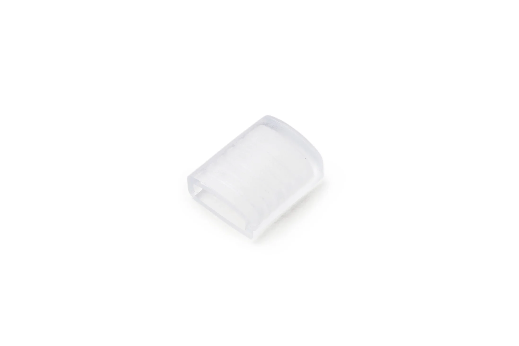 Capac Terminal Bandă LED COB 6x12mm 220V Transparent Optonica