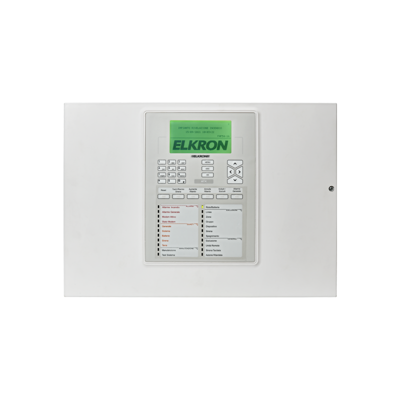 FAP5416 - Centrala cu microprocesor cu 8 bucle extensibila la 16 bucle