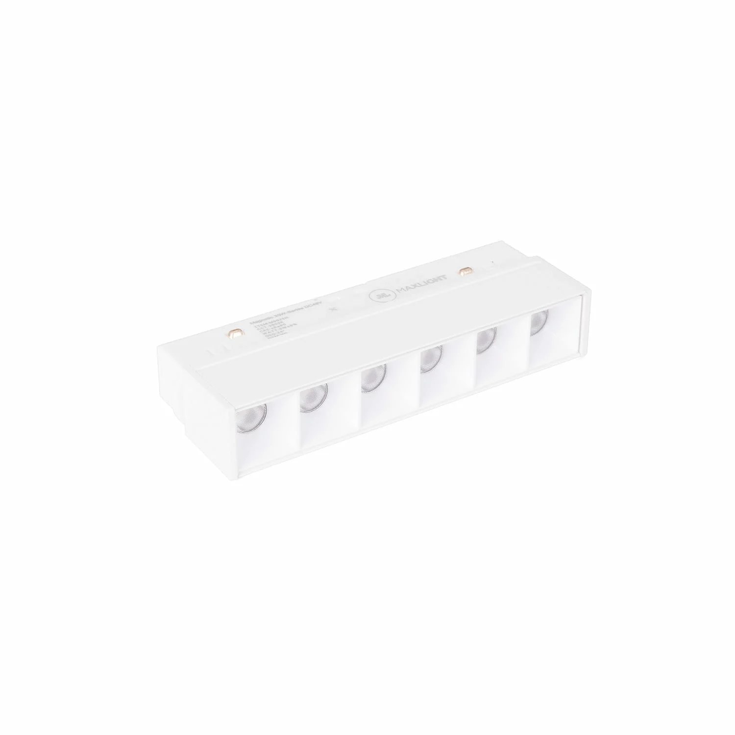 Grilă magnetică liniară 11 cm On/Off 5,5W 403lm 3000K 39° negru Maxlight M0025N