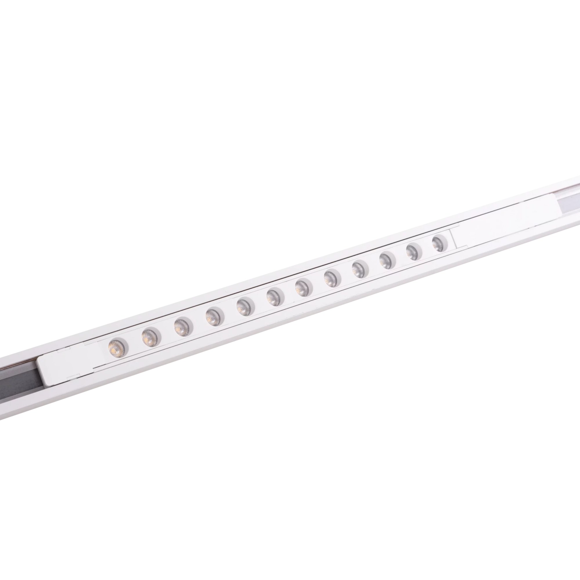 Grilă magnetică plată 35 cm On/Off 11,6W 972lm 3000K 27° L34cm alb Maxlight M0059N