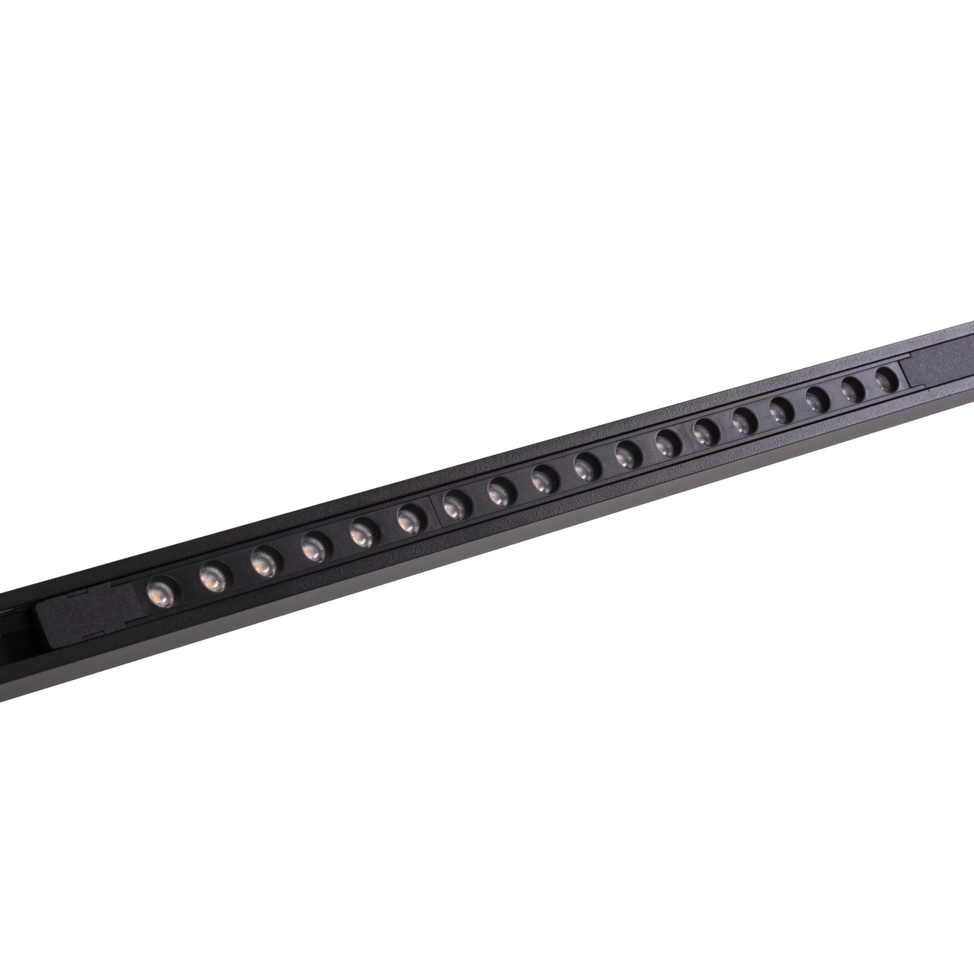 Grilă magnetică plată 48 cm On/Off 17,2W 1285lm 3000K 27° L45cm negru Maxlight M0054N
