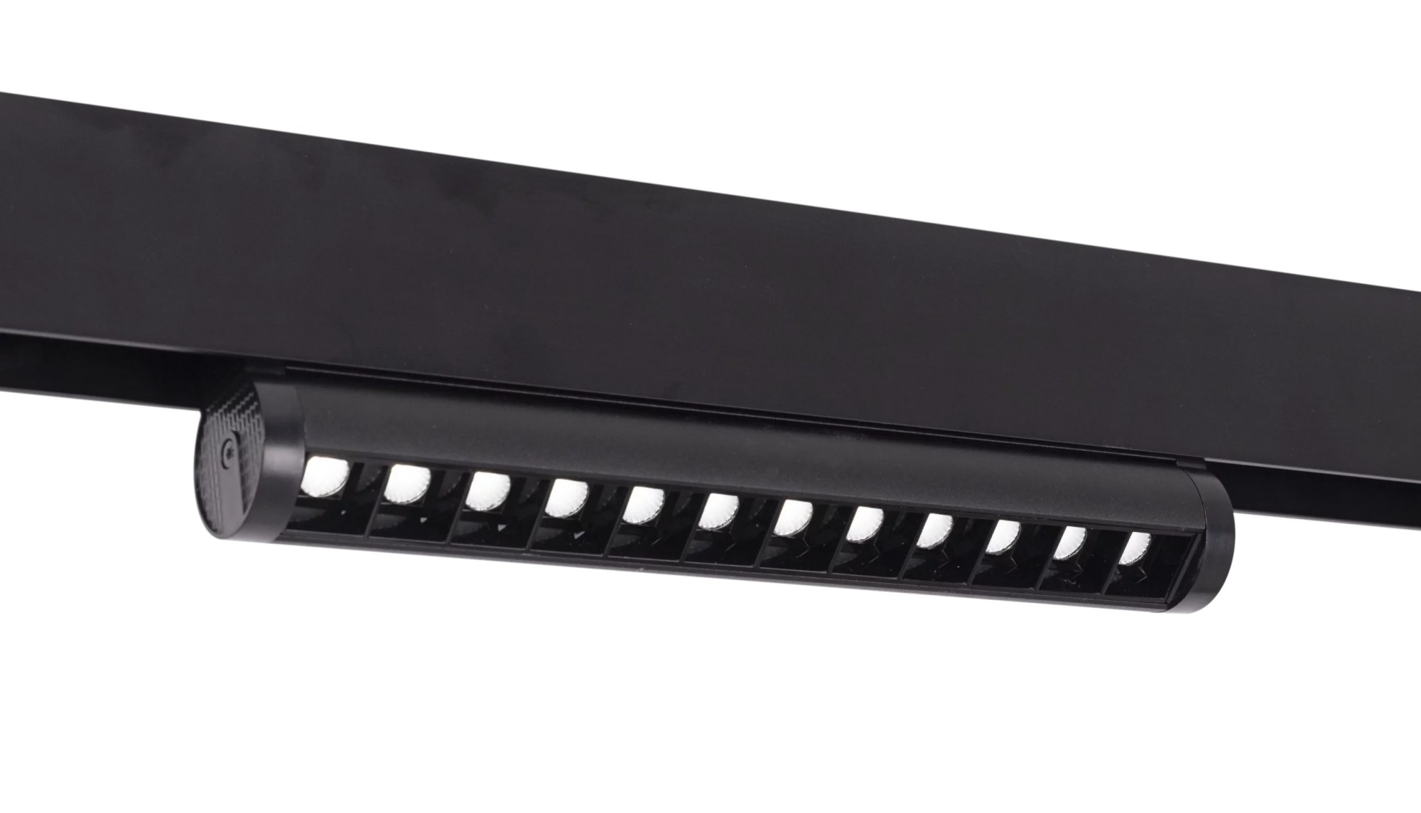 Grilă magnetică rabatabilă DALI 12W 812lm 3000K 112° dimabil negru Maxlight M0019D