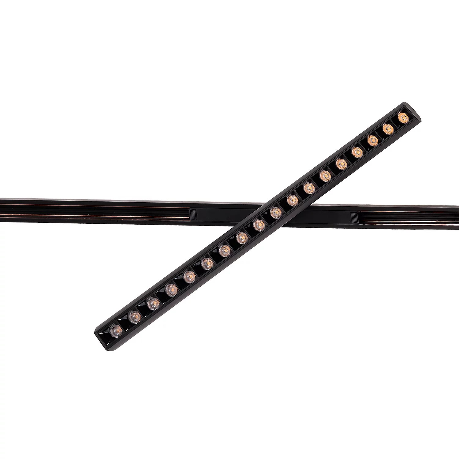 Grilă rotativă Micro11 18W 1473lm 2700-5500K 27,2° dimabil L34,5cm negru Maxlight N0004Z