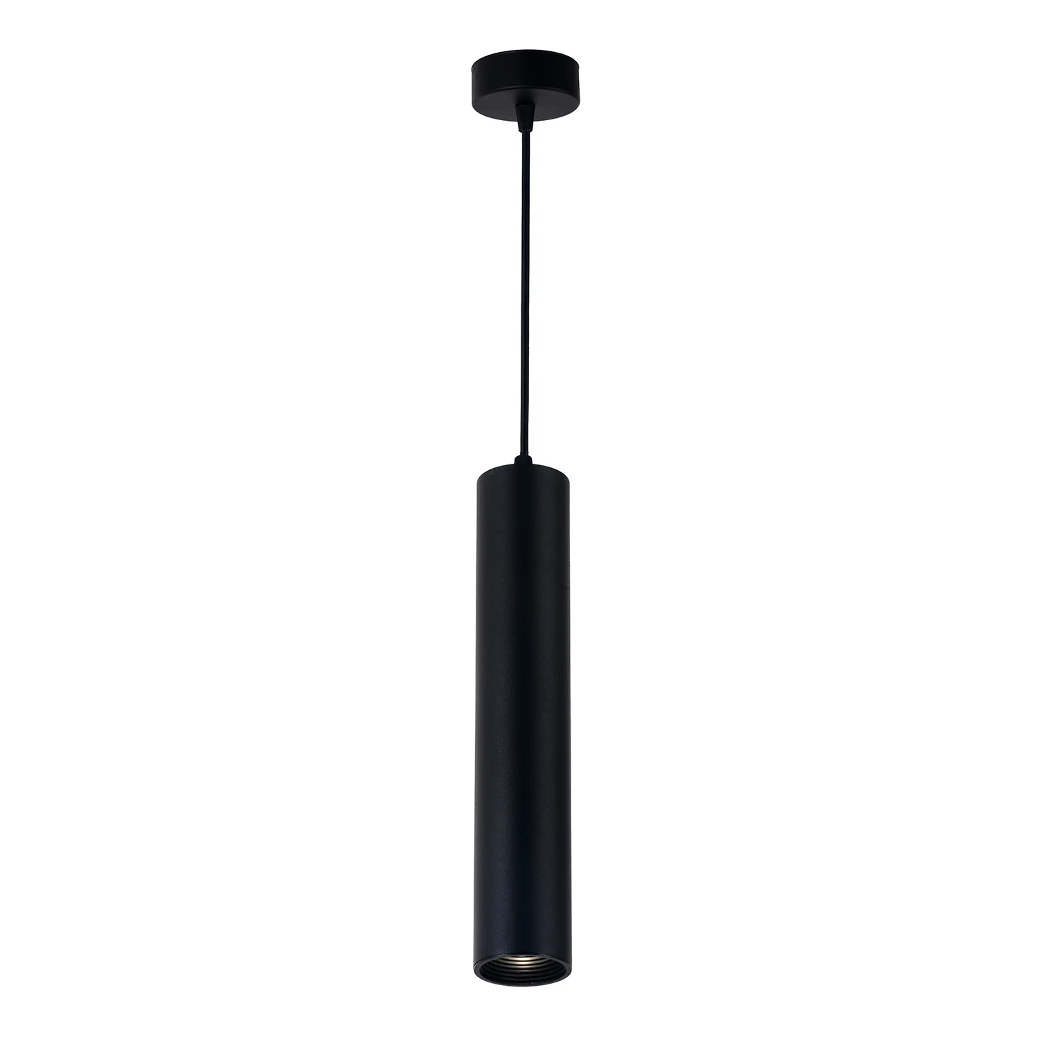 Corpuri suspendate GU10/MR16 negru aluminiu 300mm cablu 105cm