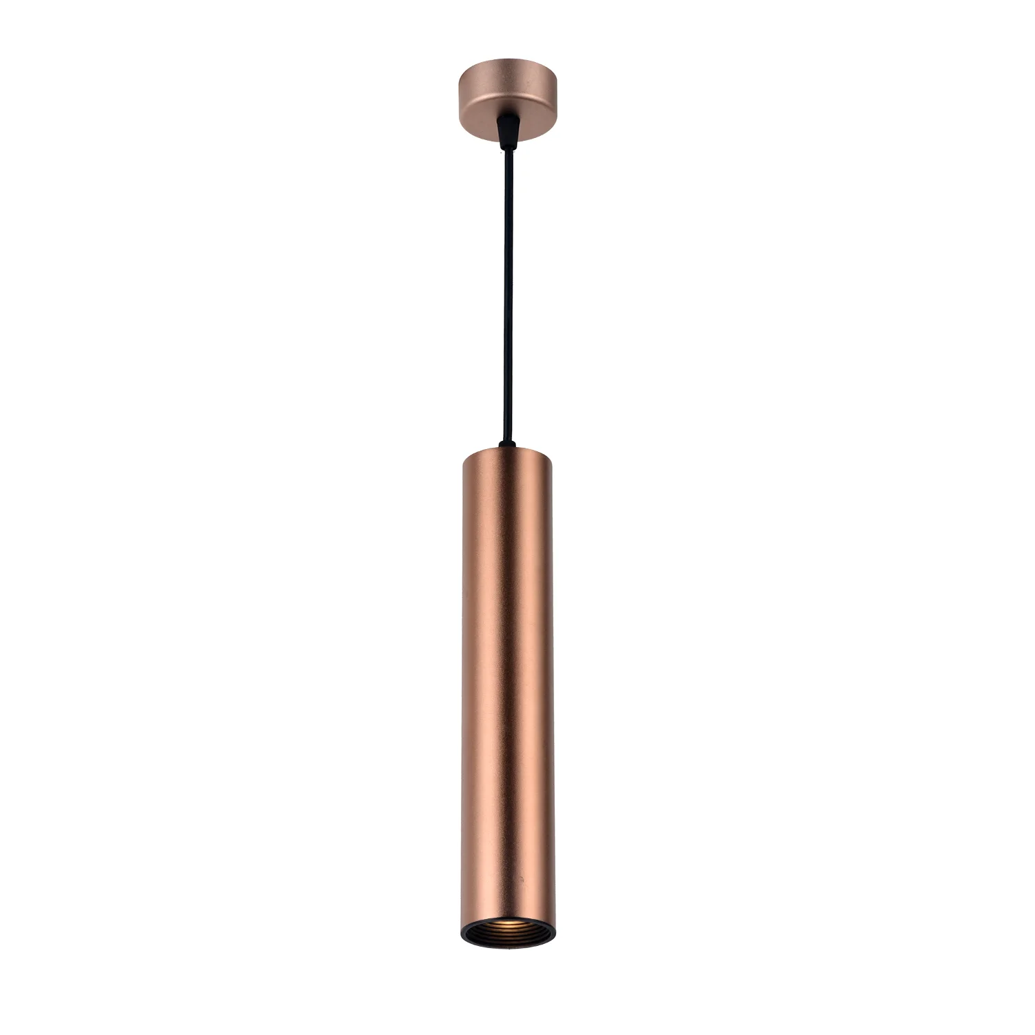 Suspensie LED GU10/MR16 Aluminiu Coffee Gold 55x300mm