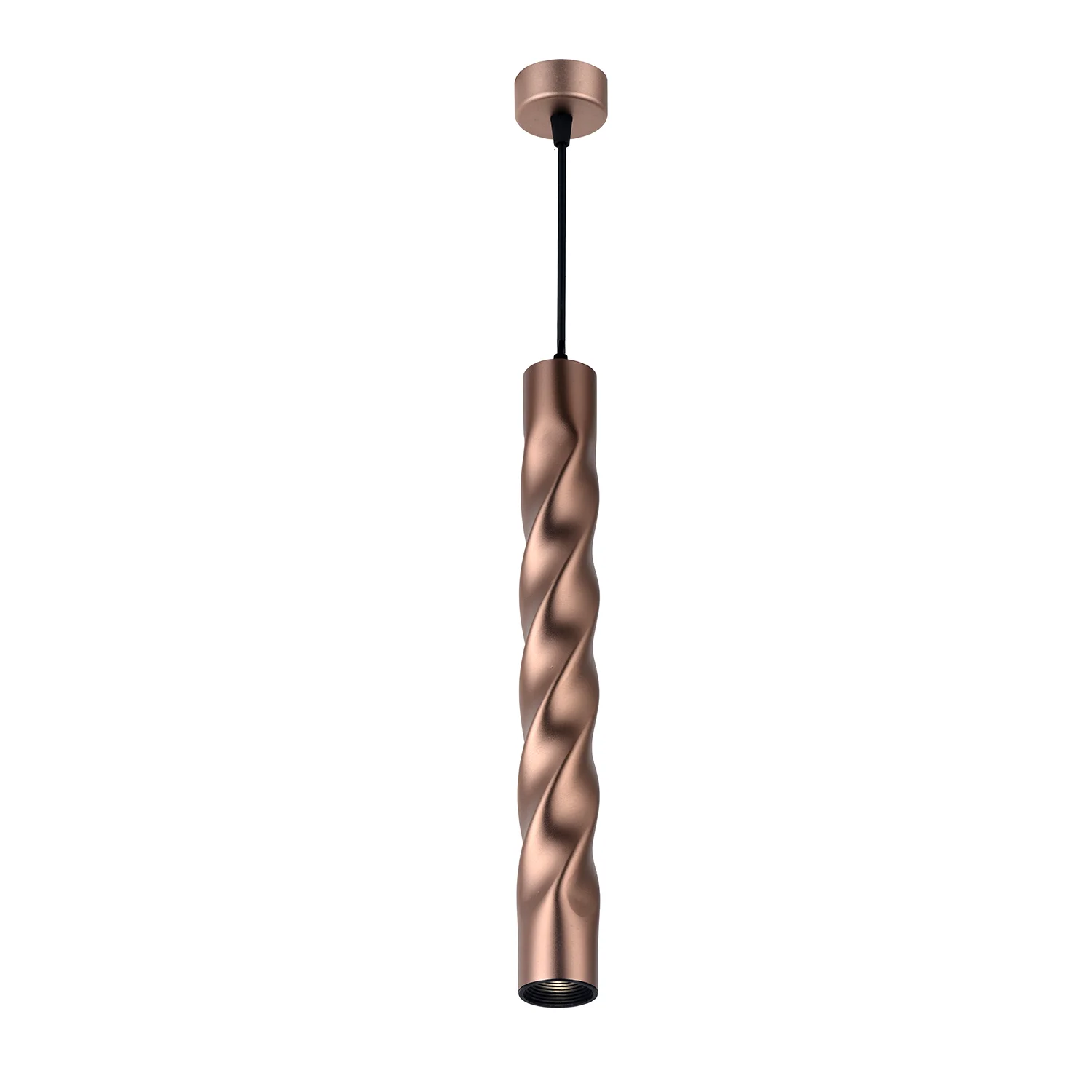 Lampă suspendată GU10/MR16 55x300mm Coffee Gold