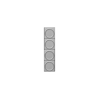 Tasta 4 butoane de apel pentru interfon Urmet 1730/501 Interfonie