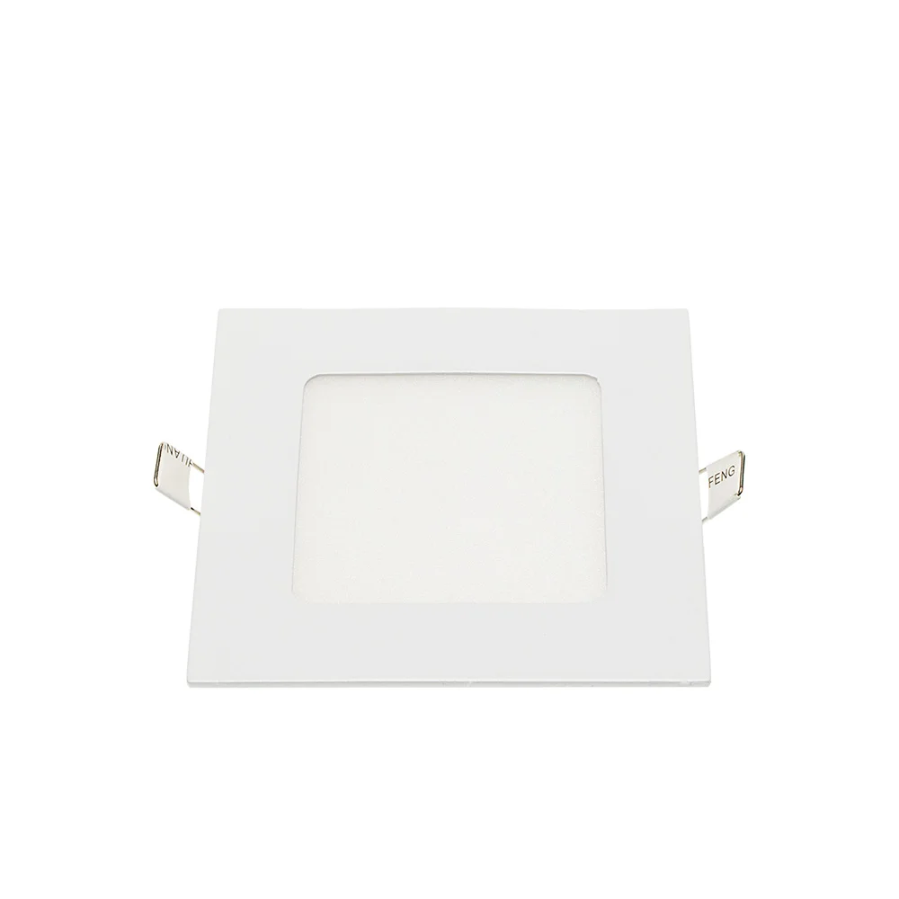 Modul LED Încastrabil Pătrat 6W 2800K Lumină Caldă Optonica