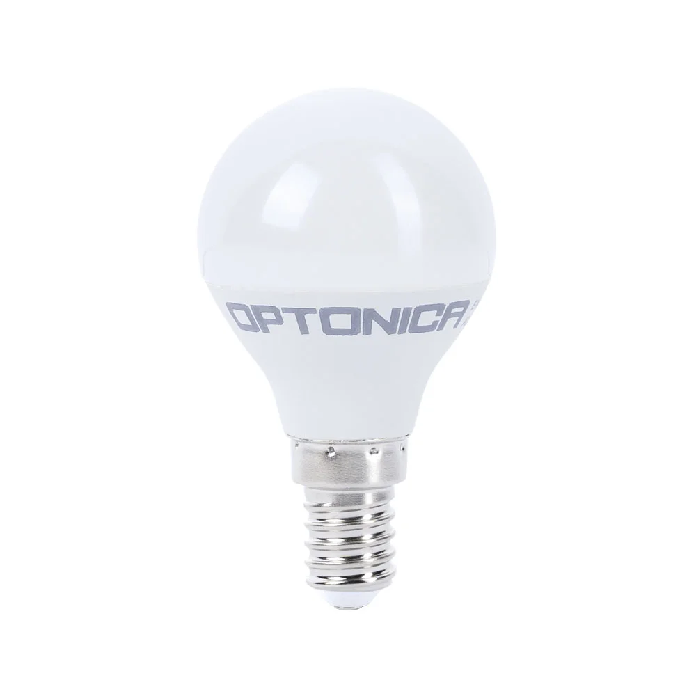 Bec LED E14 G45 5.5W Lumină Caldă 2700K 450lm Optonica