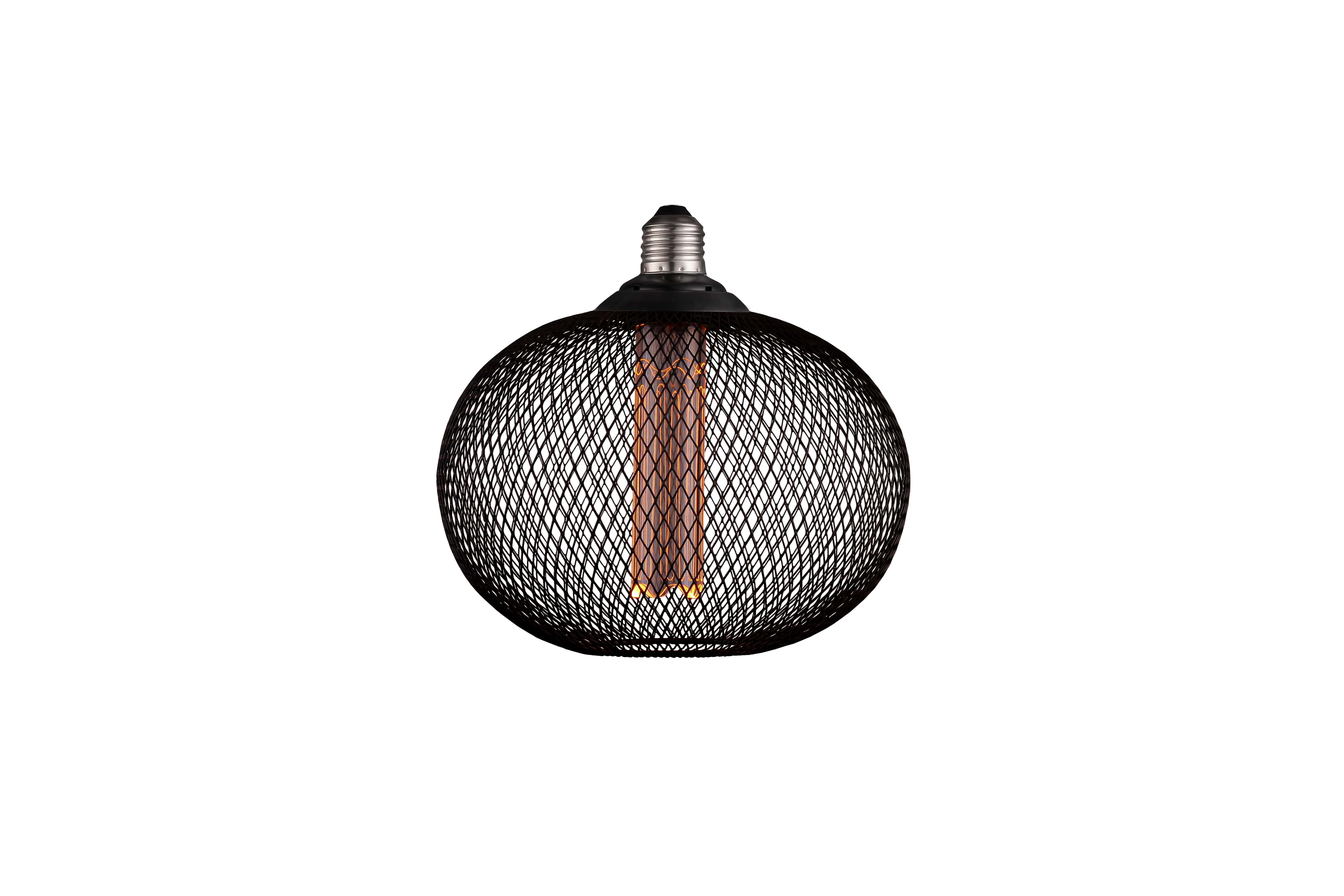 Bec LED E27 2.5W Decorativ Sticlă Aurie-Neagră 1800K Optonica