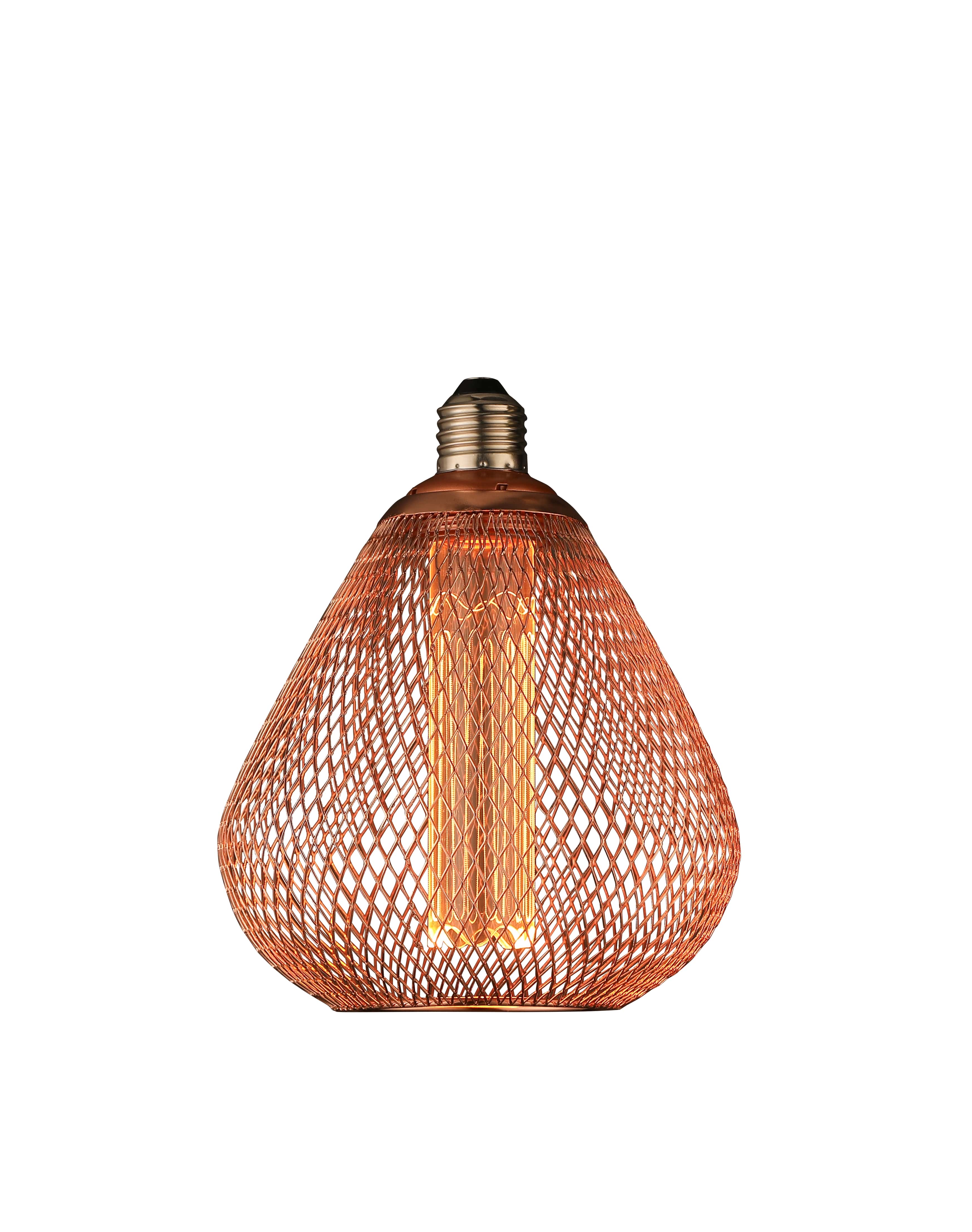 Bec LED E27 2.5W Decorativ Cupru Sticlă Aurie 1800K Optonica