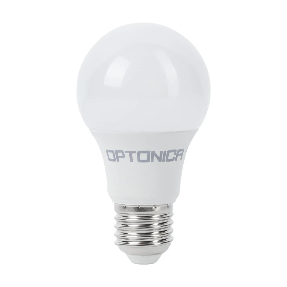 Bec LED E27 8.5W A60 Lumină Caldă 2700K 806lm Optonica