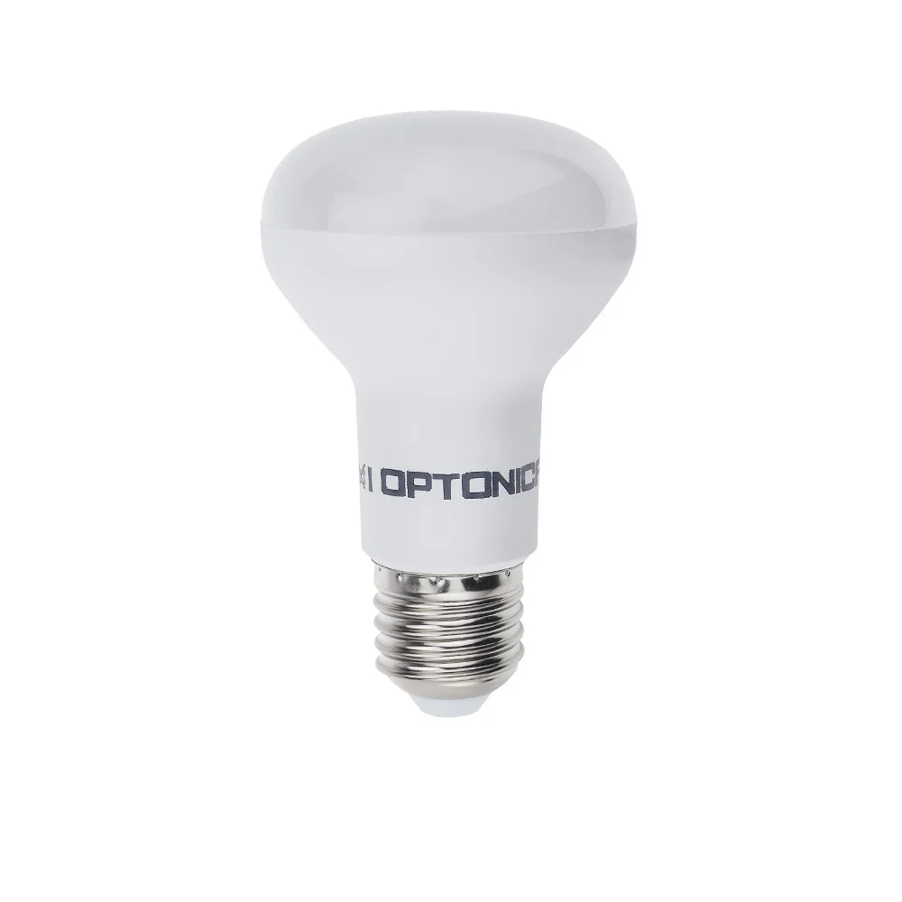 Bec LED E27 R63 6W Lumină Caldă 2700K 490lm Optonica